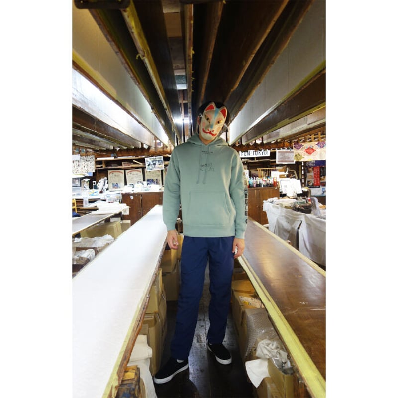 みんなでBBQ裏起毛プルパーカー BBQ for everyone Pull hoodie