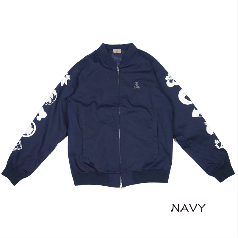 家紋のナイロンブルゾン KJ-91803 | 喜人公式オンラインショップ