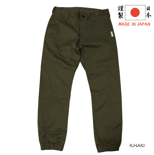 日本製ストレッチジョガーパンツ Stretch jogger pants made in Ja