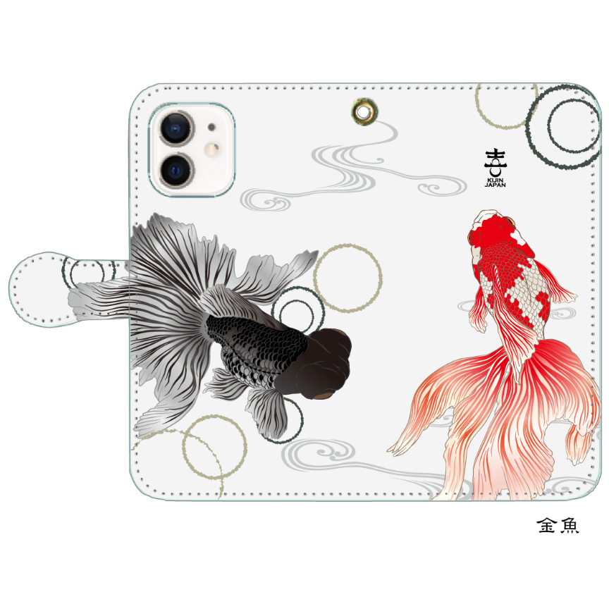 【iphone6/6s】カヤ（モバイルケース/カバー）【金魚】 iphone6/6s】カヤ（モバイルケース/カバー）【金魚】 でか金魚の