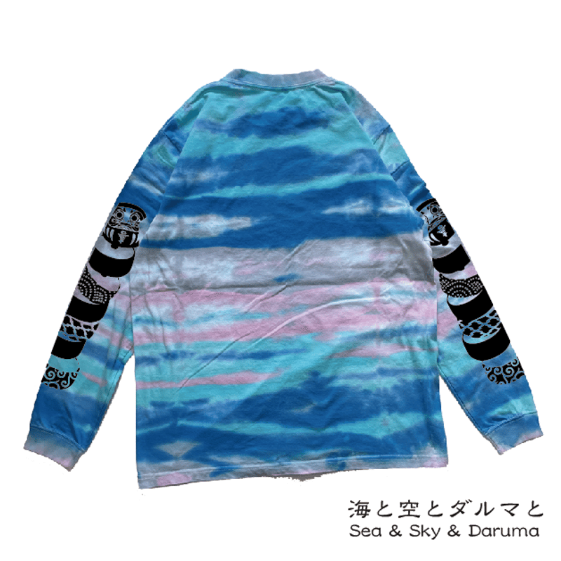 【APLLEBUM】TIE DYE タイダイ絞り染め ロンT【XL】 APLLEBUM】TIE DYE タイダイ絞り染め ロンT【XL】