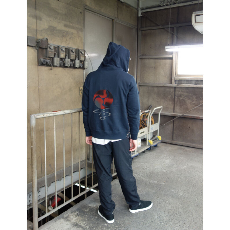 ORIGAMI着用 The end is near clothing パーカー カーディガンジップパーカー 折り紙 cardigan zip hoodie ORIGAMI K