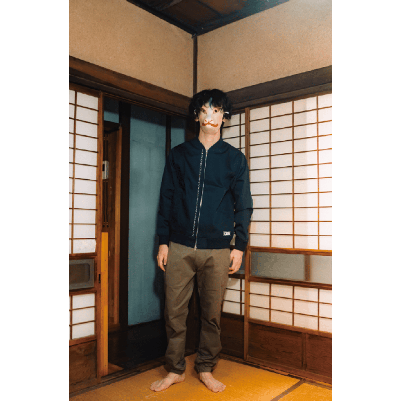 畳のヘリブルゾン Tatami Hem Blouson KJ-52805 | 喜人公式オンライ