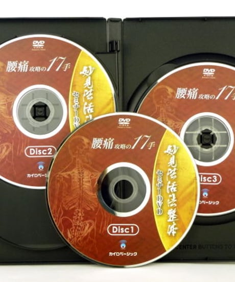 【妙見法活法整体セミナー 腰痛攻略の17手】西海晃斗 整体 手技DVD カイロベーシック