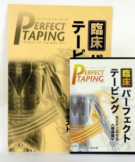【臨床パーフェクトテーピング セミナー 腰痛編】山田敬一 整体 手技DVD カイロベーシック
