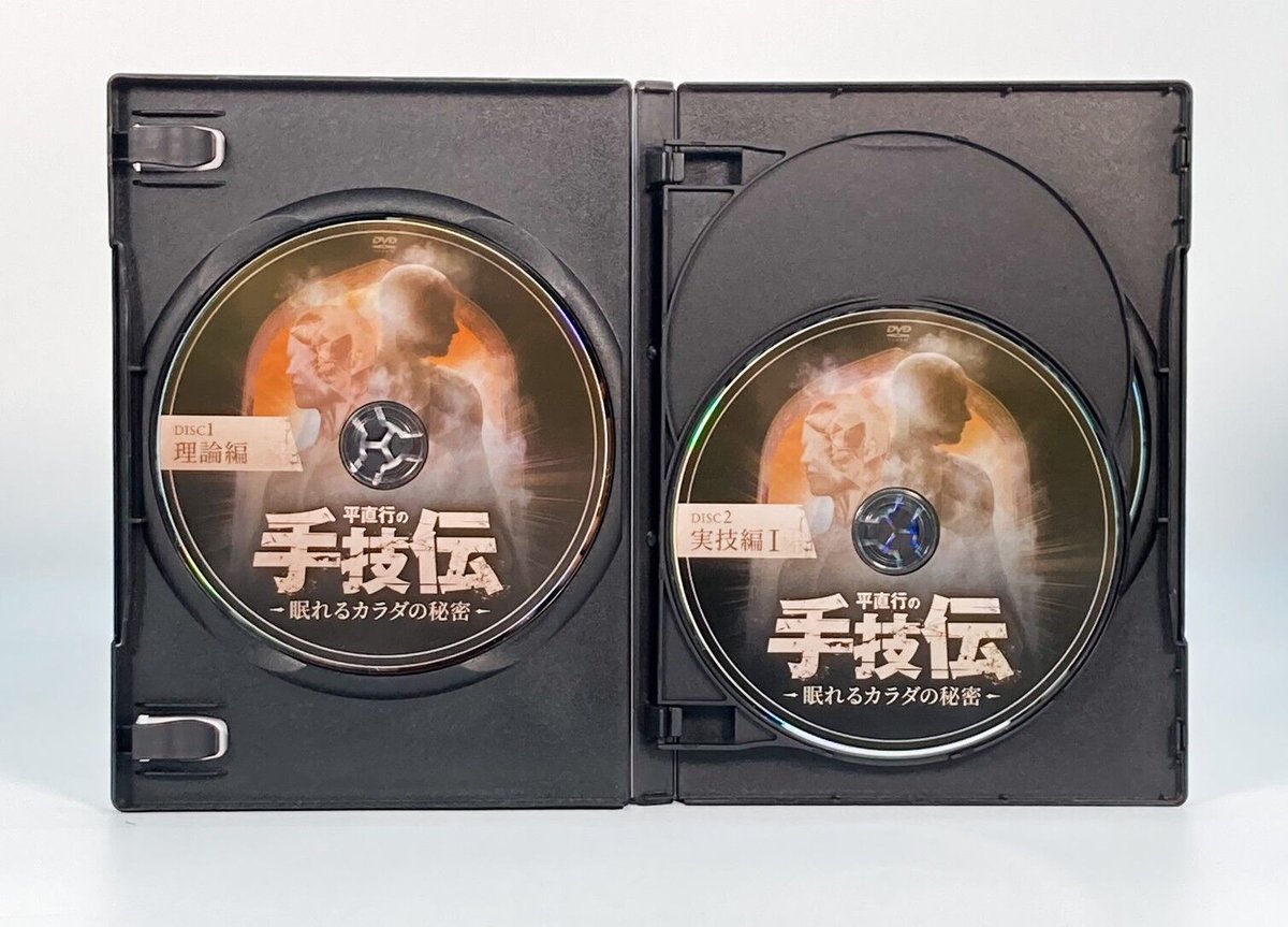 手技伝 眠れるカラダの秘密】平直行 整体 手技 DVD 治療院 