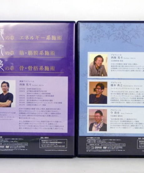 【西海流活法整体 伝承 極の31手】西海晃斗 整体 手技DVD カイロベーシック
