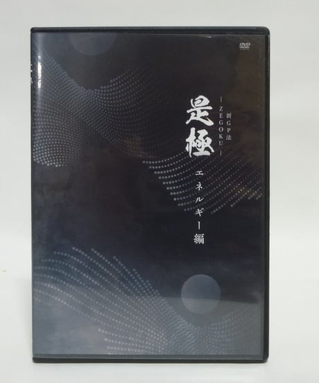 購入者限定　新GP法　-ZEGOKU-　是極　エネルギー編　伊藤哲　DVD