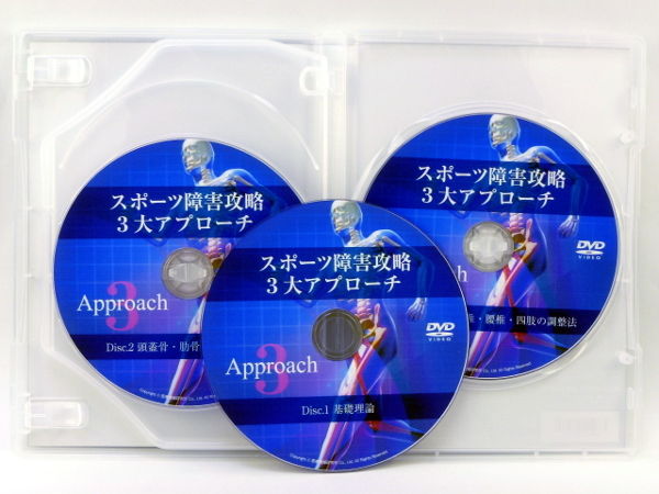 スポーツ障害攻略 3大アプローチ DVD 宜野座先生 スポーツ障害攻略3大アプローチ 整体DVD