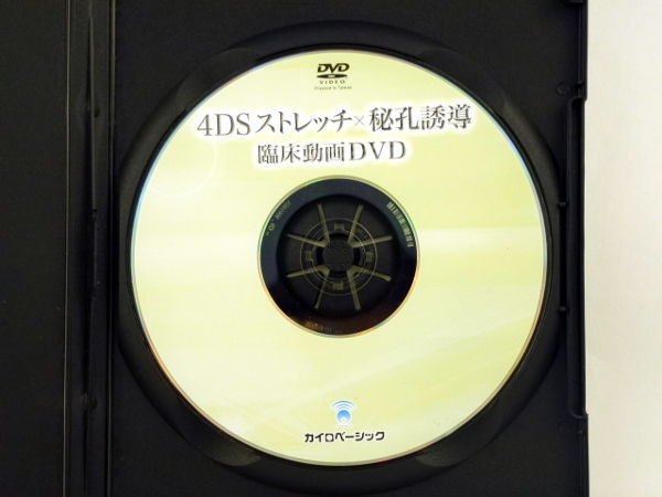 4DS ストレッチ革命 セミナー DVD 堀和夫 秘孔誘導 臨床動画 テキスト
