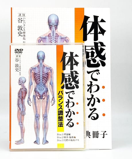 【体感でわかるバランス調整法】 谷敦史 手技DVD 整体DVD 医療情報研究所