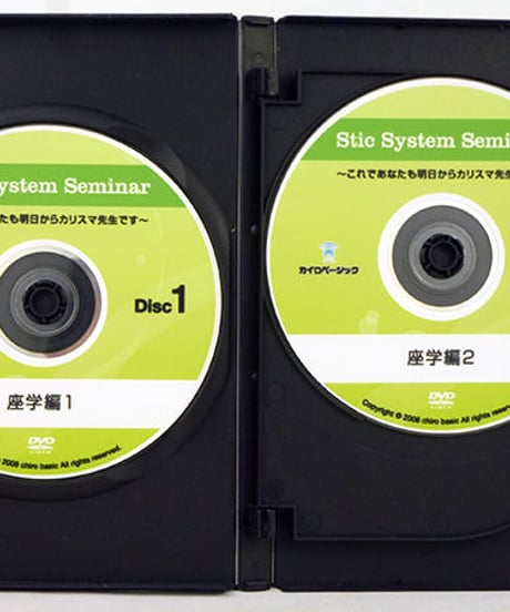 Stic System Seminar スティックシステムセミナー 座学・実践編　戸栗公男　DVD
