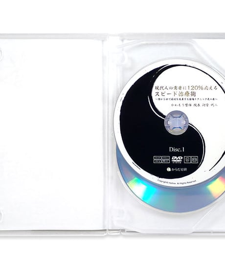 現代人の需要に120%応えるスピード治療術　河守代二　DVD