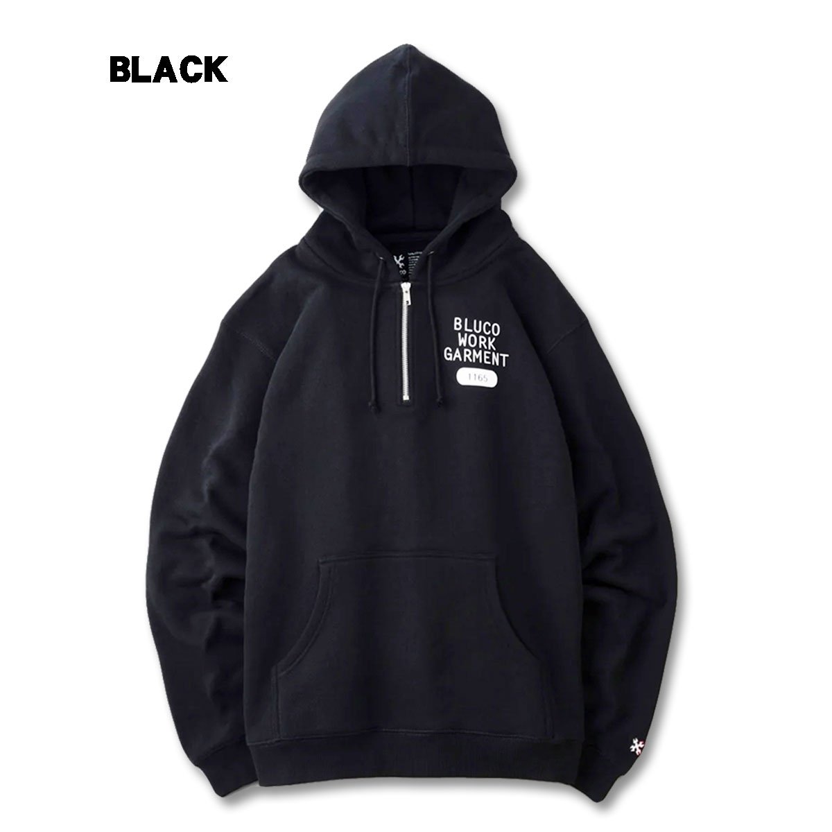 BLUCO(ブルコ) OL-13-015 HEAVY PILE SWEAT HALF ZIP