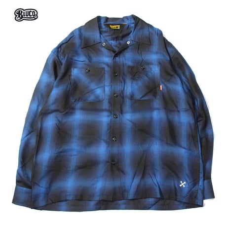 ☆セールプライス!!☆BLUCO(ブルコ) OL-109TO-021 OMB W.SHIRTS L/S 全3色(ブルー・グレー・レッド)