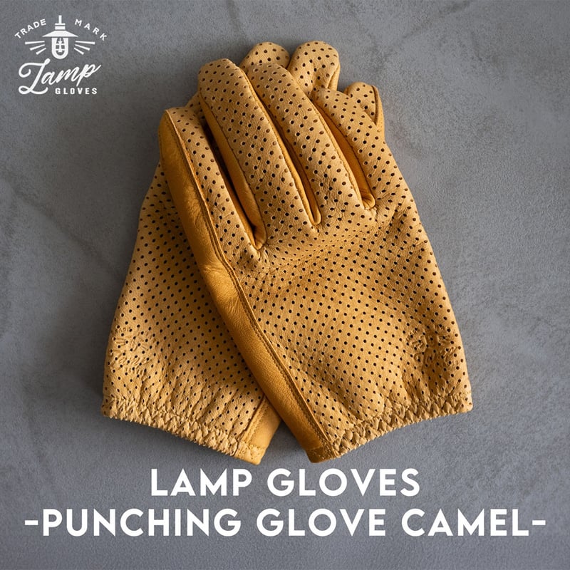 ☆セールプライス!! LAMP GLOVES -PUNCHING GLOVE- CAMEL
