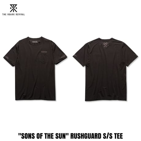 ROARK(ロアーク) "SONS OF THE SUN" RUSHGUARD S/S TEE