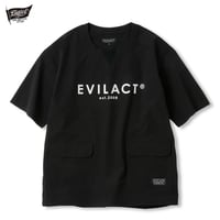 セールプライス!! EVILACT(イーブルアクト) CHEMICAL S/S ブラック