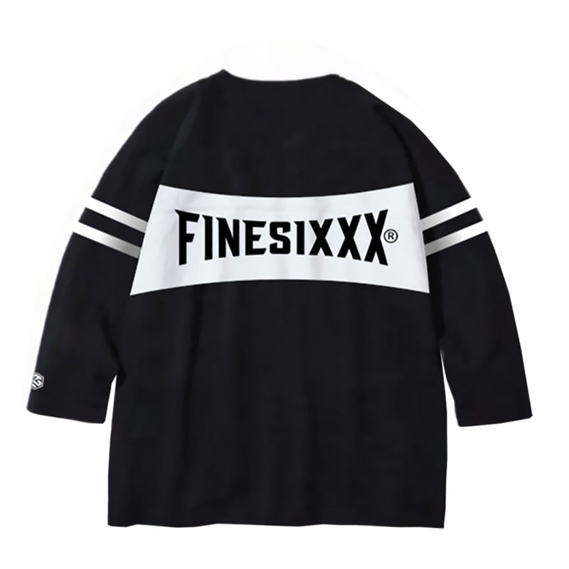 FINESIXXX ファインシックス 長袖 Tシャツ tee ブラック XL