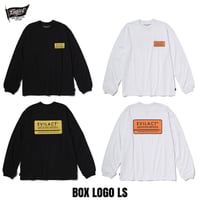 EVILACT(イーブルアクト) BOX LOGO LS 2色(BLACK/WHITE)