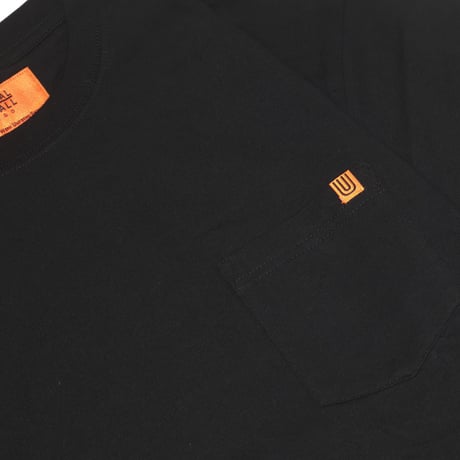 UNIVERSAL OVERALL(ユニバーサルオーバーオール) Pocket S/S TEE 2色(BLACK/WHITE)
