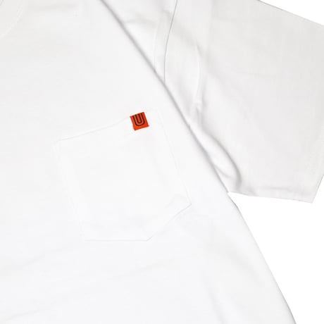 UNIVERSAL OVERALL(ユニバーサルオーバーオール) Pocket S/S TEE 2色(BLACK/WHITE)