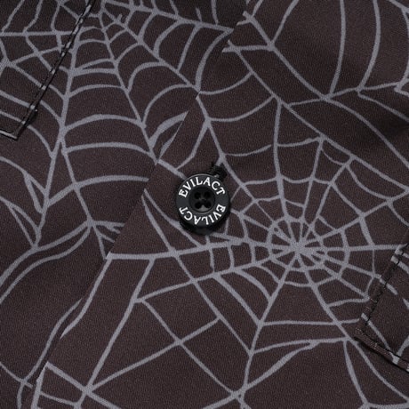 EVILACT(イーブルアクト) SPIDERWEB SS SHIRT 2色(MUSTRAD/BLACK)