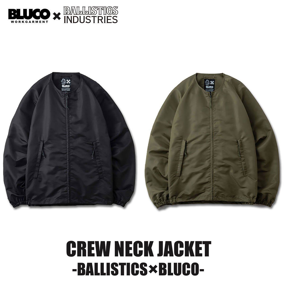 BLUCO CREW NECK JACKETクルーネックジャケット 新品未使用 - ナイロン