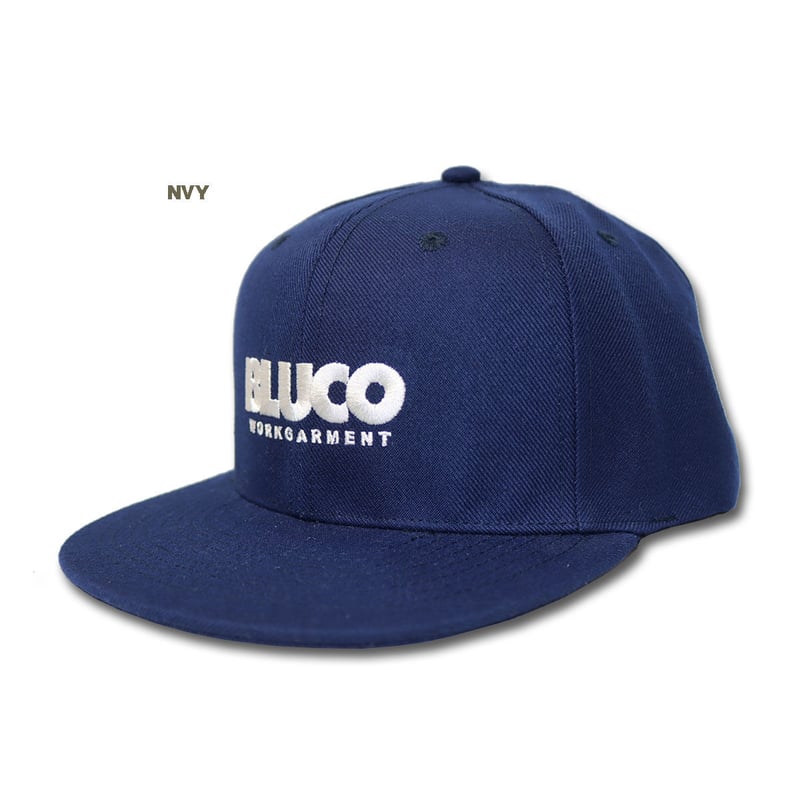 BLUCO(ブルコ) OL-1413 6PANEL CAP -Logo- 4色(BLK/BRN...