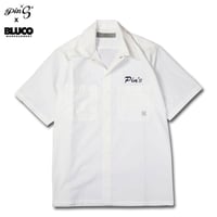 Pin's カスタムワークシャツ -Chain stitch embroidery-