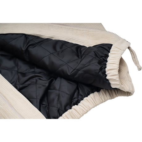 ☆セールプライス20%OFF!! FLUTTER(フラッター) CORDUROY BOMBER JACKET 3色(BLACK/BROWN/SAND)