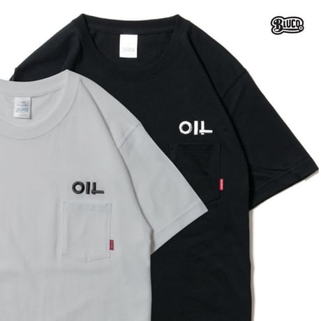 ☆セールプライス!!☆BLUCO(ブルコ)OL-804-018 SUPER HEAVY WEIGHT TEE'S -OIL-全3色(ブラック・ホワイト・アッシュ)