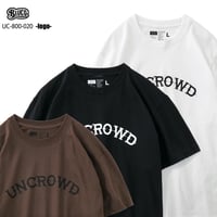 ☆セールプライス!!☆UNCROWD(アンクラウド) UC-800-020 -logo- 全3色(ブラック・ホワイト・ブラウン)