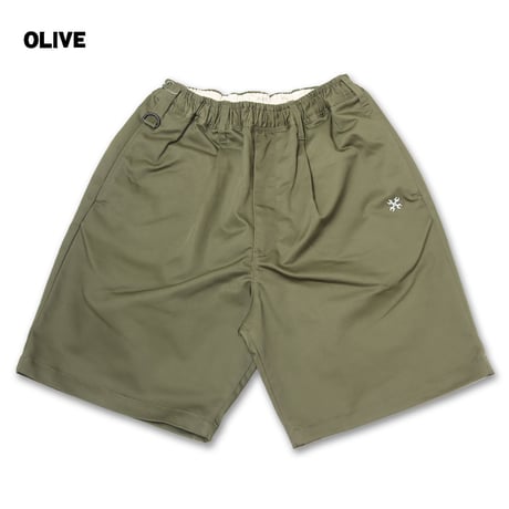 BLUCO(ブルコ) OL-45-001 STRETCH EASY WORK SHORTS 4色(AIR FORCE BLUE/BLACK/L.GRAY/OLIVE)