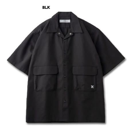 セールプライス!!BLUCO(ブルコ) OL-21-002 BIG POCKET WORK SHIRT S/S 4色(BLK/BLU/NVY/KHK)