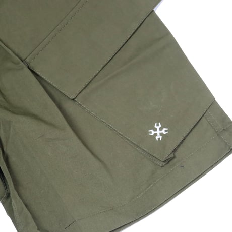 BLUCO(ブルコ) OL-45-012 スラントカーゴショーツ 4色(BLACK/KHAKI/NAVY/OLIVE)