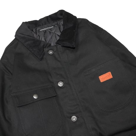 ☆セールプライス!!☆UNCROWD(アンクラウド) UC-412-022 DUCK COVERALL 2色(BLK/NVY)