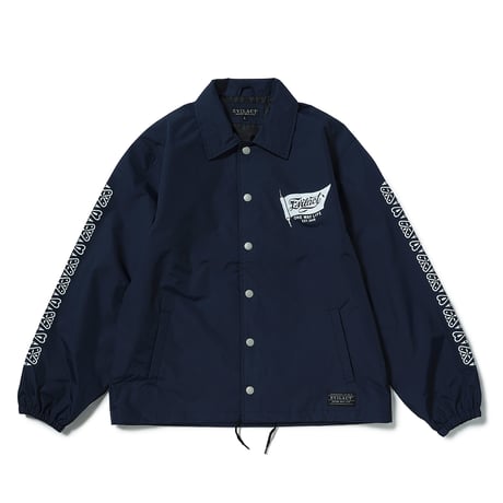 EVILACT(イーブルアクト) BANDANA COACH JKT 4色(WHITE/BLUE/PURPLE/NAVY)