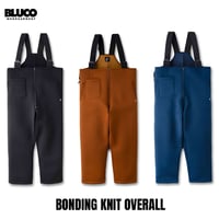 ☆セールプライス!!☆BLUCO(ブルコ) OL-43-002 BONDING KNIT OVERALL 3色( BLK/CAM/NVY)