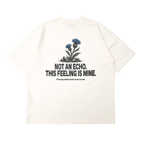 FLUTTER(フラッター) USA Cotton Graphic Tee 3色(NATURAL/SUMI/GREEN)