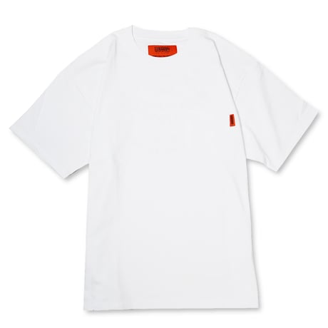 UNIVERSAL OVERALL(ユニバーサルオーバーオール) BARBER SHOP S/S TEE 2色(NAVY/WHITE)