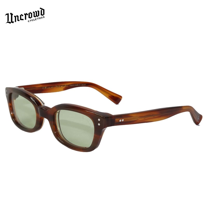 UNCROWD(アンクラウド) BLUEBIRD MOCKべっ甲フレーム×グリーンレンズ |