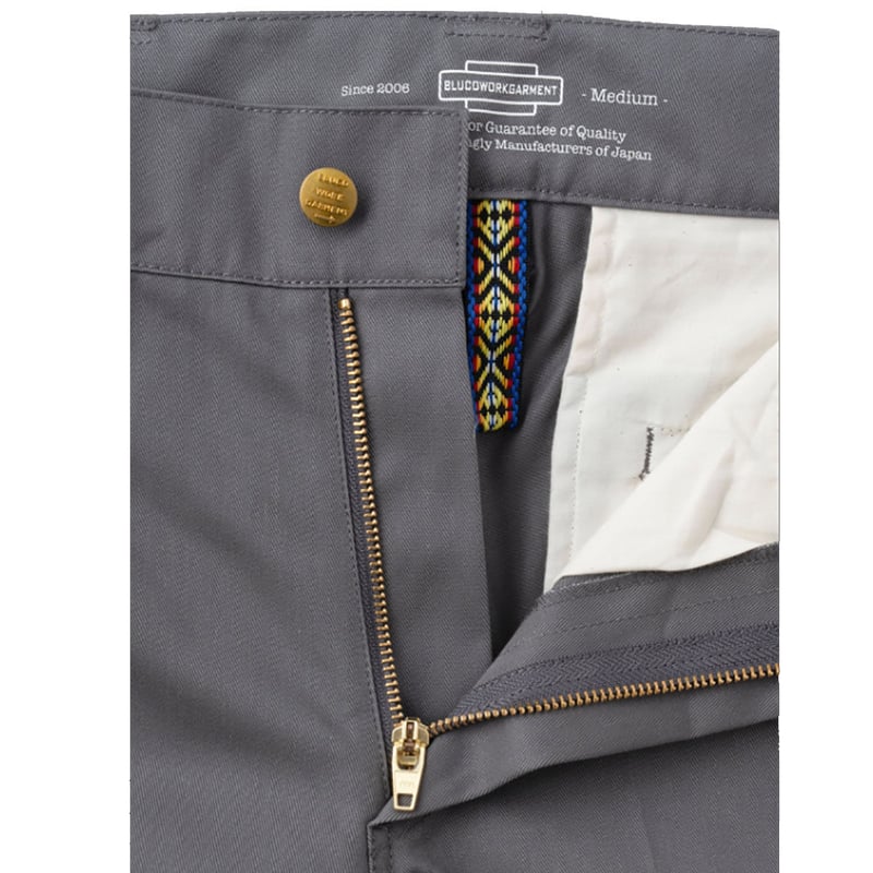 BLUCO(ブルコ) STANDARD WORK PANTS 7色(BLK/L.GRY/KHK