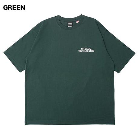FLUTTER(フラッター) USA Cotton Graphic Tee 3色(NATURAL/SUMI/GREEN)
