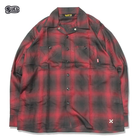 ☆セールプライス!!☆BLUCO(ブルコ) OL-109TO-021 OMB W.SHIRTS L/S 全3色(ブルー・グレー・レッド)