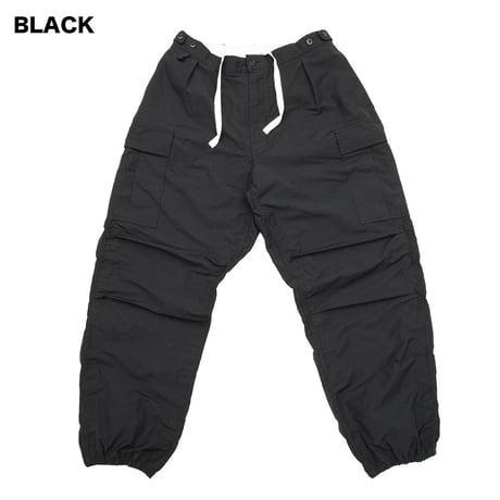 FLUTTER(フラッター) T/C Track Cargo Pants 3色(B.GREEN/L.BEIGE/BLACK)