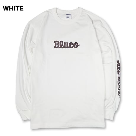 BLUCO(ブルコ) OL-12-024 ドライコットン Tシャツ L/S -Artwork by JACK-O’ ART WORKS- 4色(BLACK/CHARCOAL/H.GRAY/WHITE)
