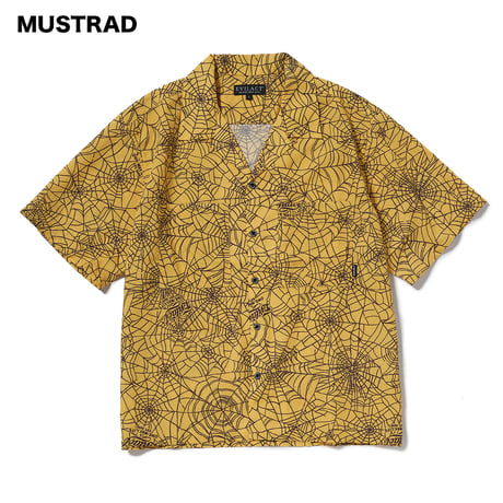 EVILACT(イーブルアクト) SPIDERWEB SS SHIRT 2色(MUSTRAD/BLACK)