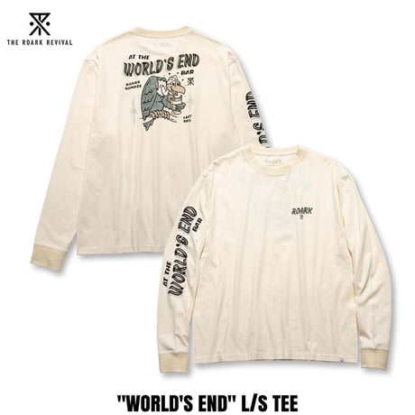 ROARK(ロアーク) "WORLD'S END" L/S TEE