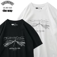 ☆セールプライス!!☆UNCROWD(アンクラウド) UC-801-020 -the way- 全2色(ブラック・ホワイト)